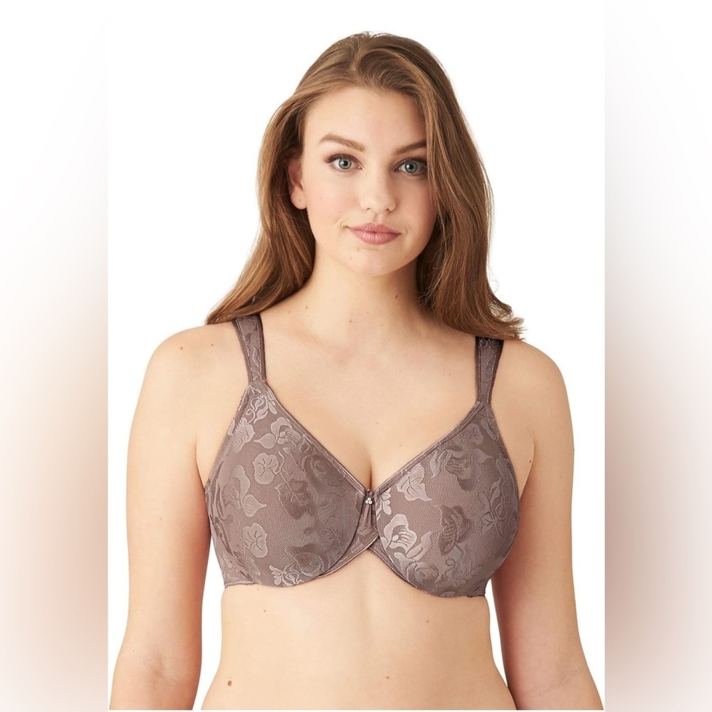 NWOT Wacoal Women's Awareness Full Figure Underwire Bra Sz 36C Cappuccino